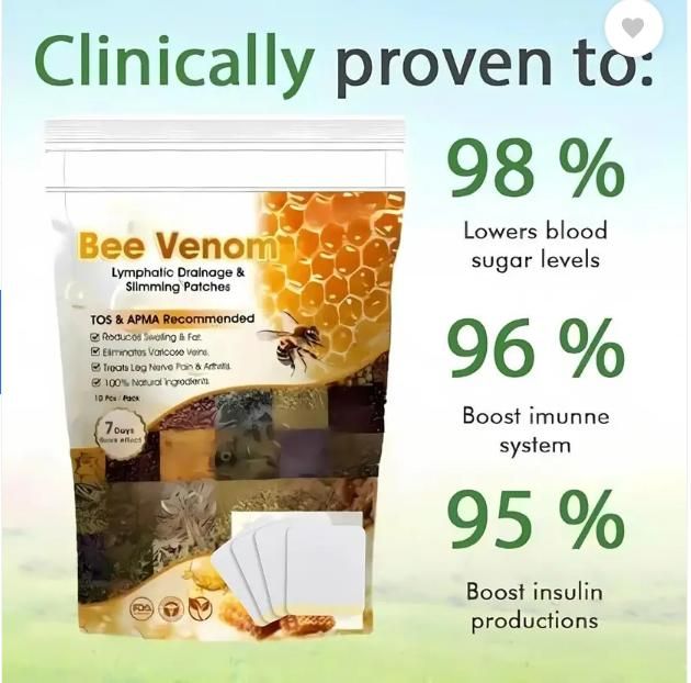 10 Pcs Bee Venom Slimming Patches