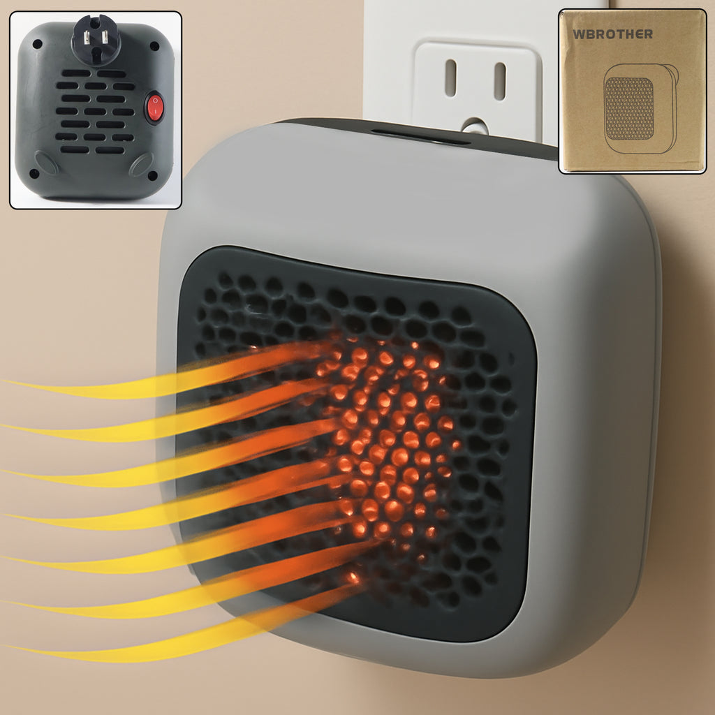 600w Wall-mounted Plug-in Room Heater (1 Pc  With Conveter)