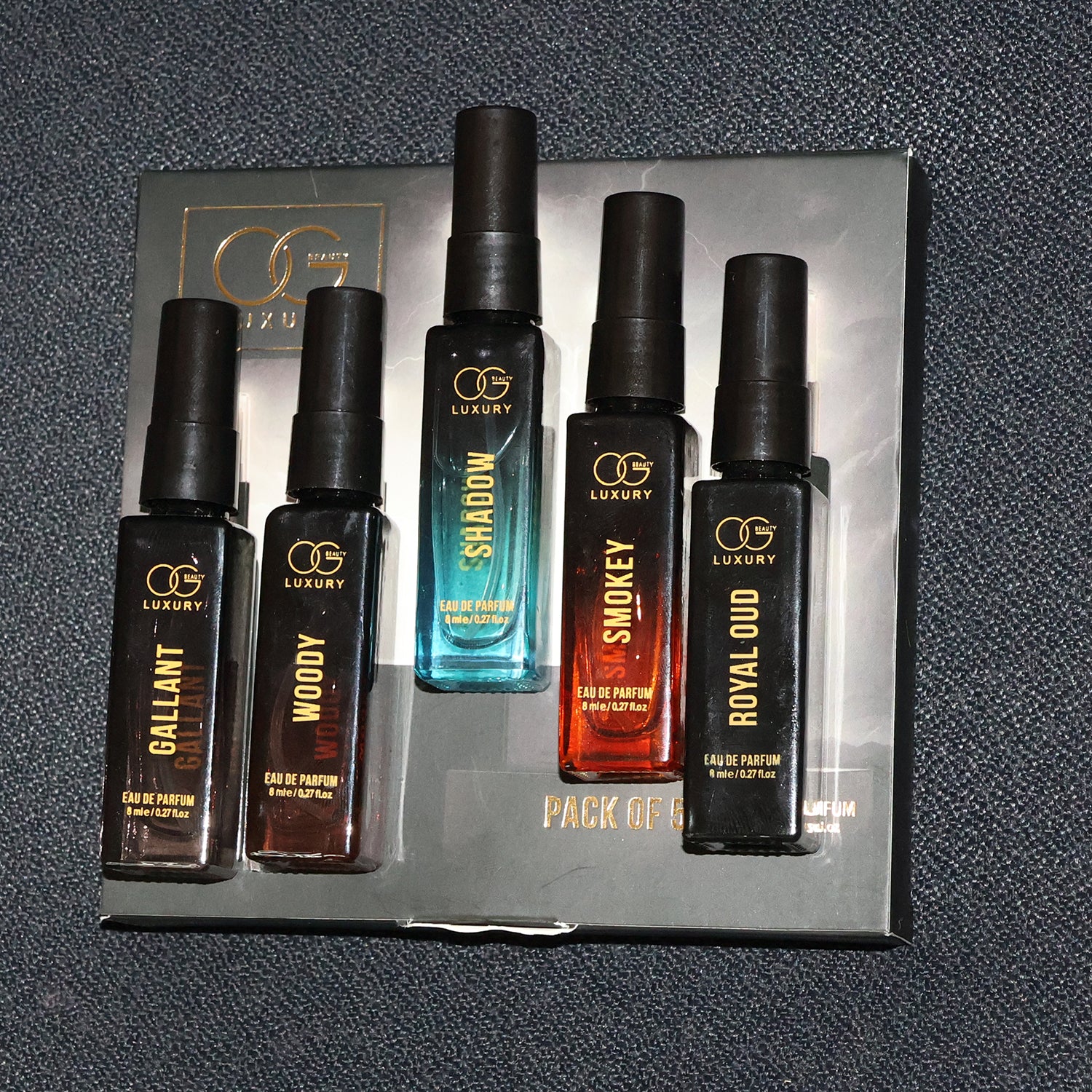 Og Beauty Luxury Perfume Combo Pack (8 Ml  5 Pc)