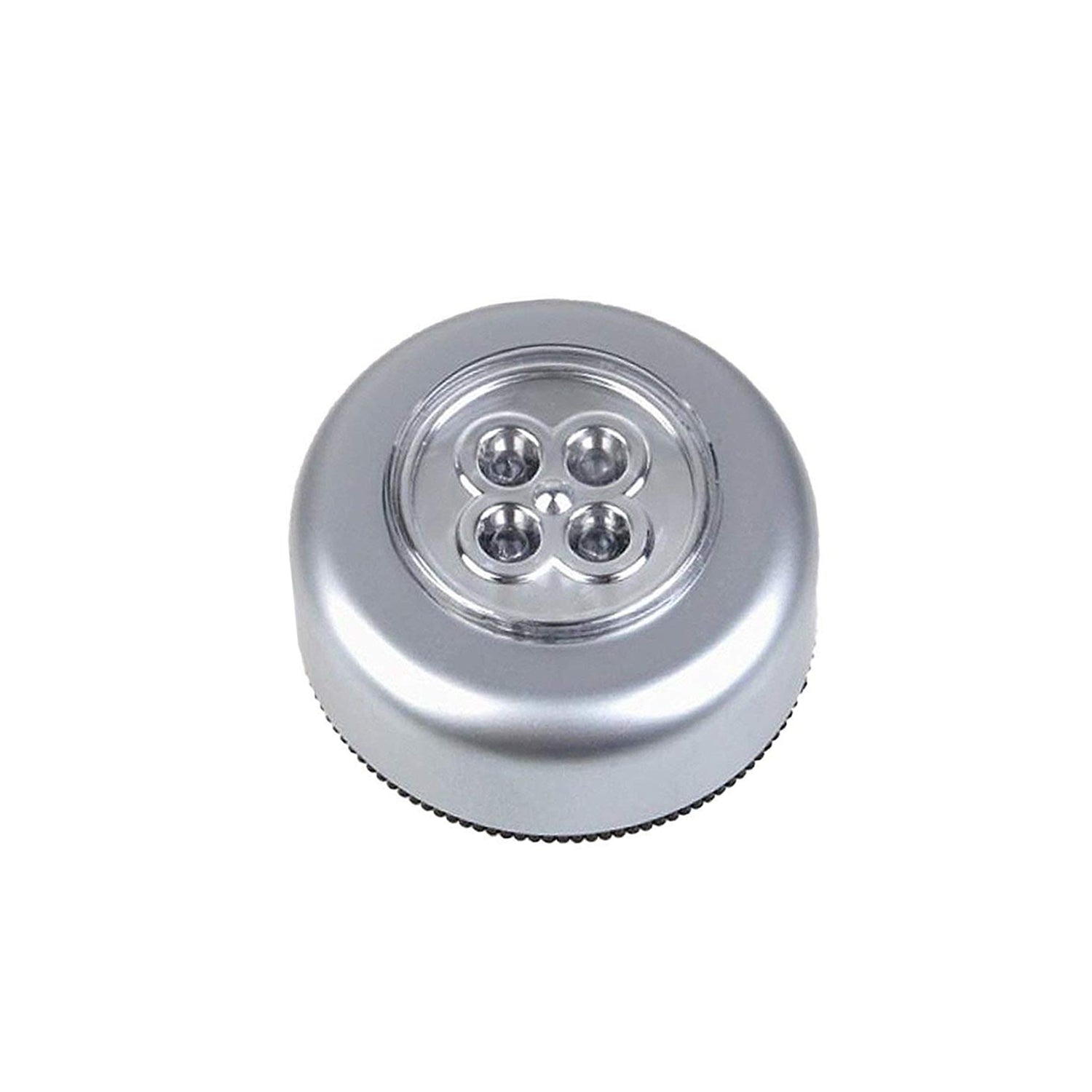 4 Led Battery-powered Wireless Night Light Stick Tap Touch Lamp Stick-on Push Light For Closets Cabinets Counters Or Utility Rooms Cordless Touch Light