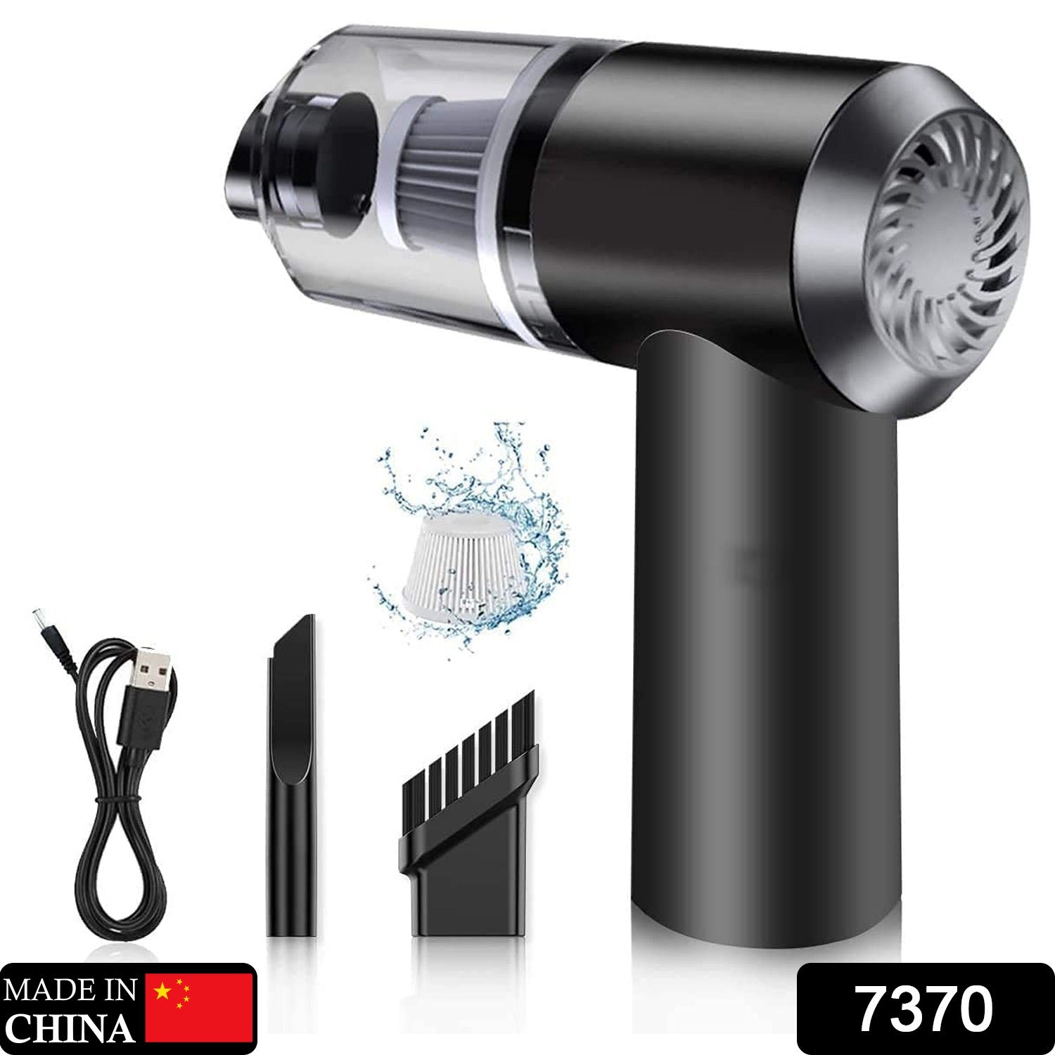 Vacuum Cleaner Dust Collection  2 In 1 Car Vacuum Cleaner 120w High-power Handheld Wireless Vacuum Cleaner Home Car Dual-use Portable Usb Rechargeable