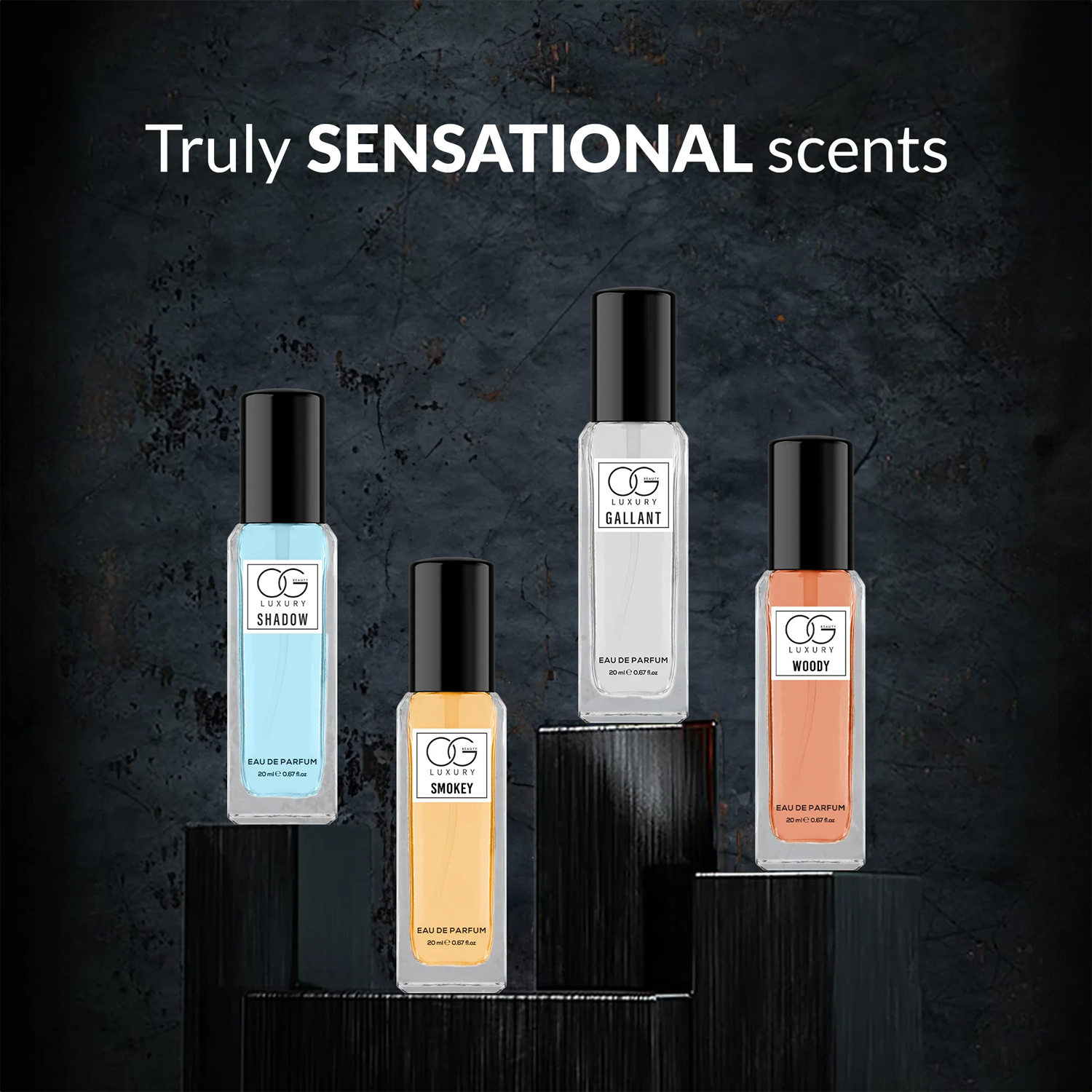 Og Beauty Luxury Perfume Gift - (4 Pc  Set  20 Ml)