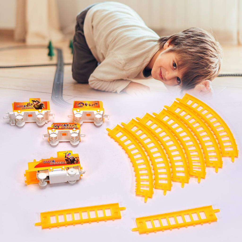 Kids Toy Train High Speed Big Train Play Set Toy Battery Operated Train Set With Light And Sound
