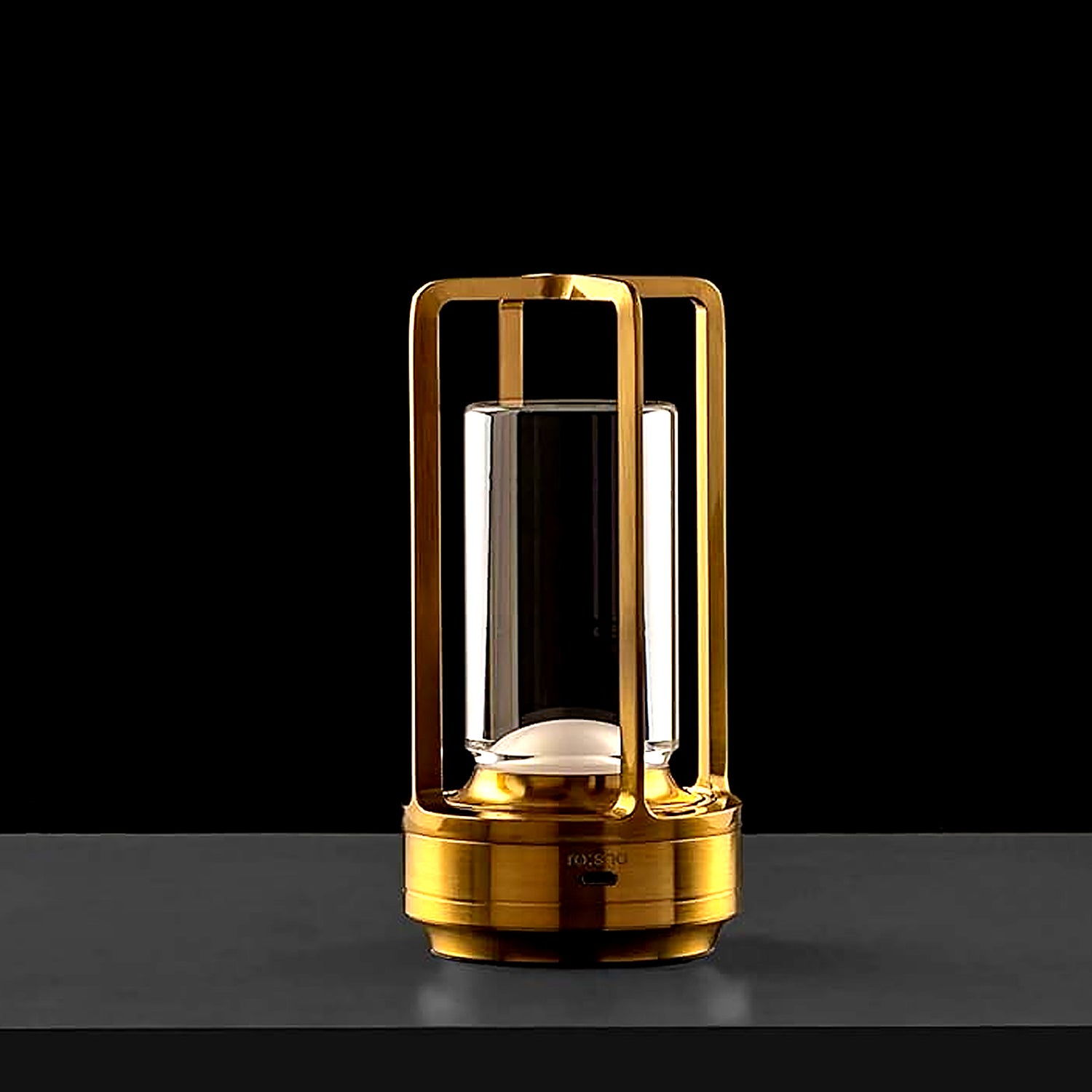 Crystal Lantern Lamp Crystal Lantern Table Lamp 3 Colors Rechargeable Cordless Led Lights For Restaurant  Bedroom Lights (1 Pc)