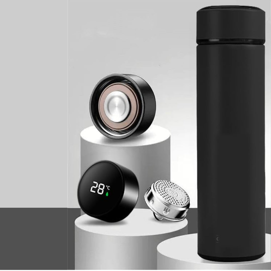 0726 Smart Vacuum Insulated Water Bottle With Led Temperature Display