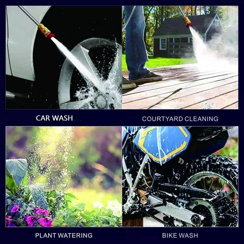 Cordless Pressure Washer, 48V Battery Portable Handheld CarCleaning Machine, 30BarPressure Water SprayGun Pressure WasherCar Wash Spray Gun.