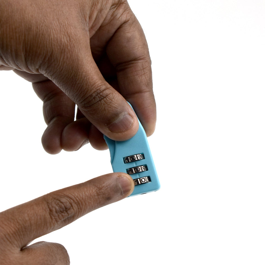 3 Digit Luggage Lock And Tool Used Widely In All Security Purposes Of Luggage Items And Materials.