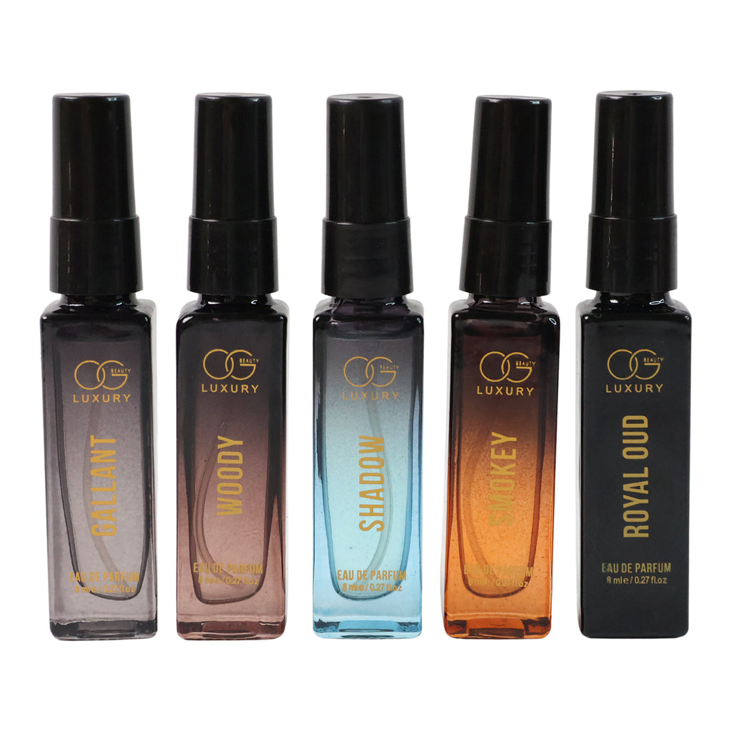 Og Beauty Luxury Perfume Combo Pack (8 Ml  5 Pc)